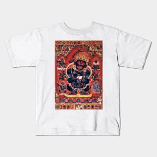 Mahakala Tibetan Buddhist Wrathful Deity Kids T-Shirt